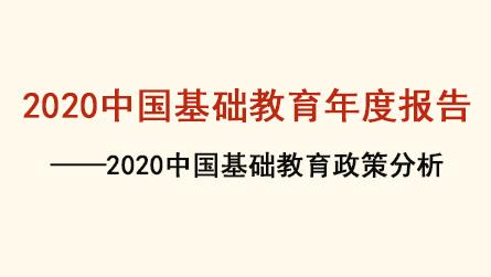 2020中国基础教育年度报告——2020中国基础教...